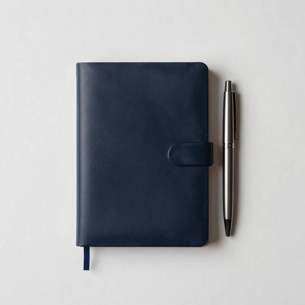 Executive Leatherette A5 Conference Notebook